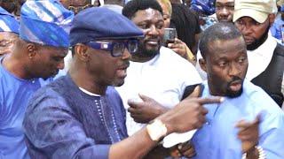 SEE HOW ALABI PASUMA OGA-NLA 1 STORM WITH ACTION AT OGA NLA 3 SKETO J 50TH YEAR BIRTHDAY PARTY