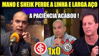 MANO E BENJA PERDE A PACIÊNCIA E LARGA VERDADES DO CORINTHIANS INTERNACIONAL 1X0 CORINTHIANS