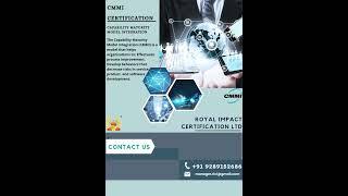 CMMI Certification/ Capability Maturity Model Integration #cmmicertificate #royalimpactcertification