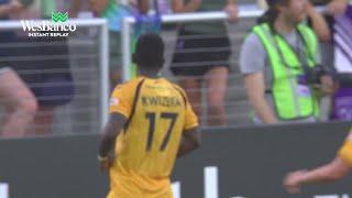 Jojea Kwizera with a Goal vs. Louisville City FC