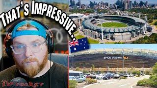 American Reacts to Iconic Australian Stadiums