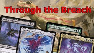 SO SNEAKY.  MUCH ATTACK.  WOW.  Mono Red Sneak and Breach (Sneak Attack / Through the Breach Combo)