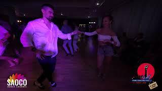 Denis Zolotarev and Yuliya Pilipenko Salsa Dancing at 3 Front Relax 2022