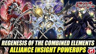 Regenesis Of The Combined Elements! Yu-Gi-Oh! Alliance Insight Powerups