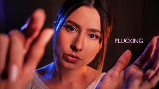 ASMR Hand Sounds and Plucking Negative Energy for Sleep  Hand Movements, Minimal Talking