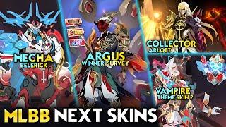 ARGUS LIMITED SKIN | VAMPIRE THEME SKIN | BELERICK MECHA - Mobile Legends #whatsnext