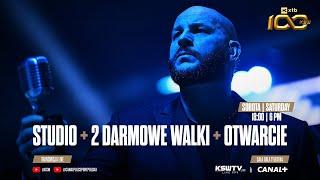 KSW: Studio + 2 darmowe walki + otwarcie XTB KSW 100