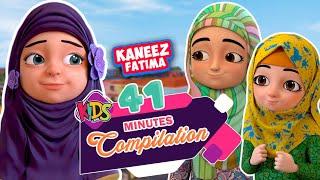 Kaneez Fatima Cartoon Series Compilation | Episodes 11 to 15 | 3D Animation Urdu Stories For Kids