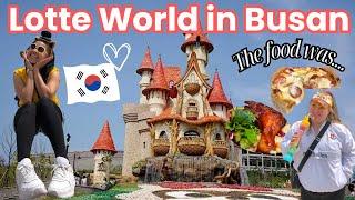 Korea vlog  | 1 day in Busan | Lotte World Adventure Busan 부산롯데월드