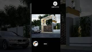 Top 5 Single main gate designs for home compound wall  2022.#Shorts