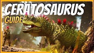 Ceratosaurus Guide: Spawn, Taming, Eigenschaften | ARK Survival Ascended