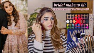 BRIDAL MAKEUP KIT | Products you actually use!