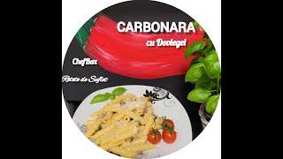 Paste Carbonara cu Dovlecel