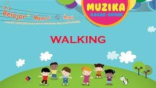 KIDS SONG Lagu Kanak-Kanak | WALKING | #muzikakanakkanak