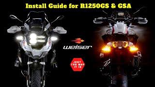 Weiser Technik Extreme EVO Installation Guide BMW R1250GS / Step by Step How To Guide