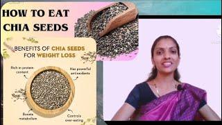 Chia seeds benefits for weightloss//Different forms of using Chia seeds for health #weightlosstips