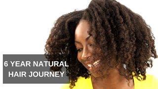 6 Year Natural Hair Journey | 4c natural hair