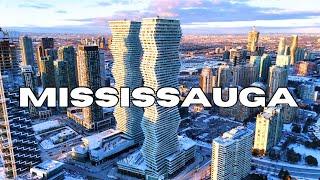 Canada from Above: 4K Aerial Drone Tour of Mississauga Winter Wonderland