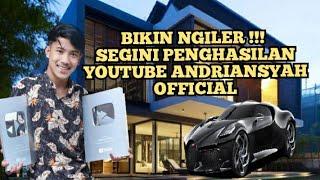 TERNYATA SEGINI PENGHASILAN YOUTUBE || ANDRIANSYAH OFFICIAL