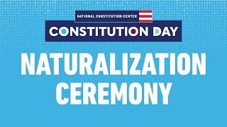 Naturalization Ceremony - Constitution Day 2024