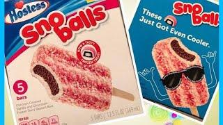 Hostess® Sno Balls Ice Cream Bar Taste Test And Review