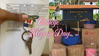 Moving into my Uni Room||University of Ghana,Legon