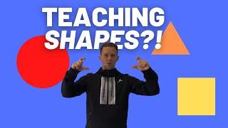 How to teach shapes? Teaching shapes in a kindergarten ESL class - Games & Activities preschool