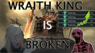 WRAITH KING is BUSTED! NEW OFFLANE and SAFELANE MMR WINNER! (DotA 2 Guide)