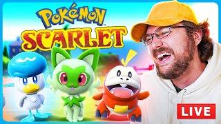 POKEMON SCARLET w/ WILDCAT - Ep. 1 (which starter am i choosing?)