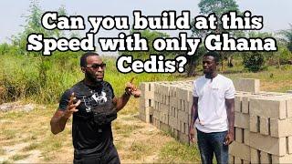 Building a house in Ghana with only Cedis and no Dollars