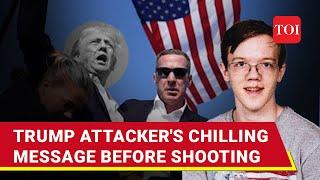 Trump Shooter's Chilling Post Before Assassination Attempt Surfaces; 'July 13 Premiere...'