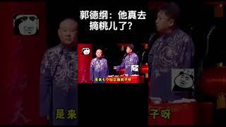 #shorts 郭德纲：他真去摘桃儿了？| 德云社相声大全 | #郭德纲 #于谦#搞笑