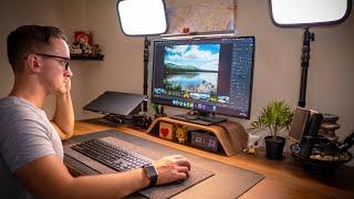 5 Tips For Organizing YOUR Desk Setup & MAXIMIZING Productivity! (Work From Home) | Raymond Strazdas