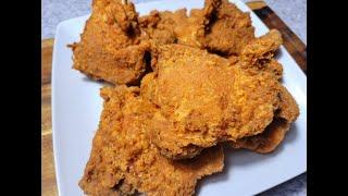 CRISPY FRIED CHICKEN THIGHS