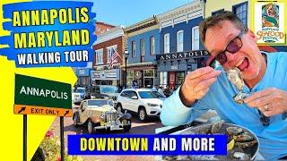 Explore Annapolis Maryland -  Walking Tour - Best Things To See and Do in Downtown Annapolis MD