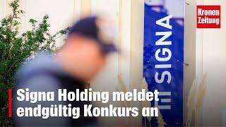 Signa Holding meldet endgültig Konkurs an | krone.tv NEWS