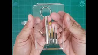 True Utility Telescopic Keyring Pen Unboxing | TU246