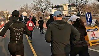 동계 마라톤대회 5km 2위