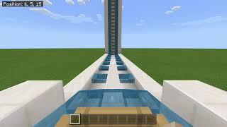 Minecraft Boat Water Slide (TUTORIAL IN DESCRIPTION)