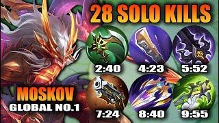 TOP GLOBAL MOSKOV FASTEST WAY TO LOCK ITEM! EASY 28 KILLS WITHOUT A SINGLE DEATH! (SECRET TRICK!)