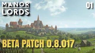 Manor Lords Beta Live-Stream – Neue Karte & Stadtaufbau!