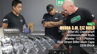 Murda's Drag Spec 2JZ Build Bottom End Assembly with Jay | 7 Second Build