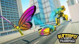 Butterfly Robot Car Game: Robot Transforming | Android Gameplay