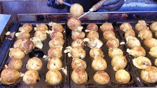 Amazing Speed! Korea No.1 Octopus Bread, Takoyaki  Master / Korean Street Food