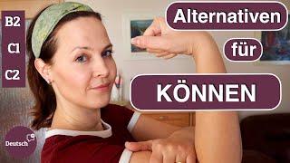 7 Synonyme für "können" (Deutsch B2-C2 | Wortschatz)