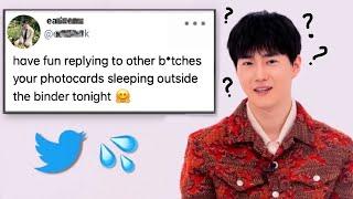 Suho reads EXO thirst tweets