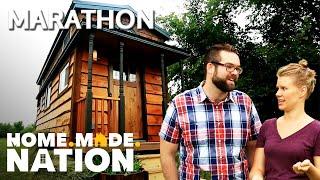 3 STUNNING TINY HOMES BEFORE AND AFTER *Marathon* | Tiny House Nation | Home.Made.Nation