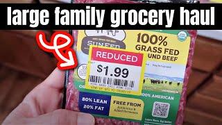 HUGE GROCERY HAUL | FEEDING A FAMILY OF 6 FOR UNDER $300 A MONTH | FRUGAL FIT MOM