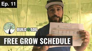 BuildASoil: PRE-BLOOM CHECKLIST & GROW SCHEDULE (Season 3, Episode 11)