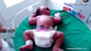 Meet the world's heaviest newborn